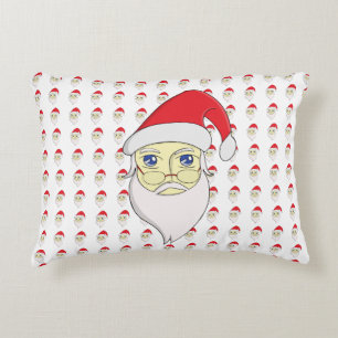 Merry Christmas Santa Accent Pillow