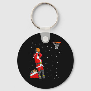 Merry Christmas Santa Bysketbyll Player - Slam Dun Keychain