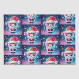 Merry Christmas Santa Candy Tissue Paper
