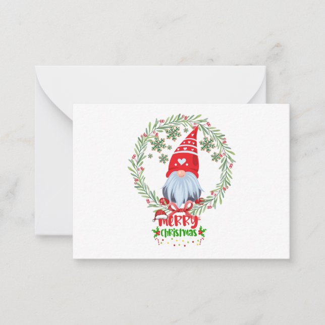 Merry Christmas Santa  Card (Front)