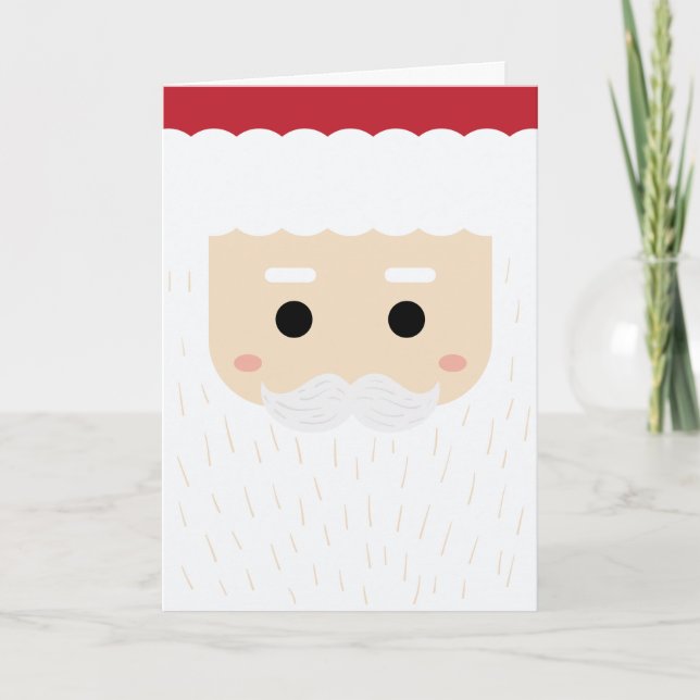 Merry Christmas | Santa Claus Card (Front)