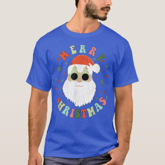 Merry Christmas Santa Claus Christmas Lights Famil T-Shirt
