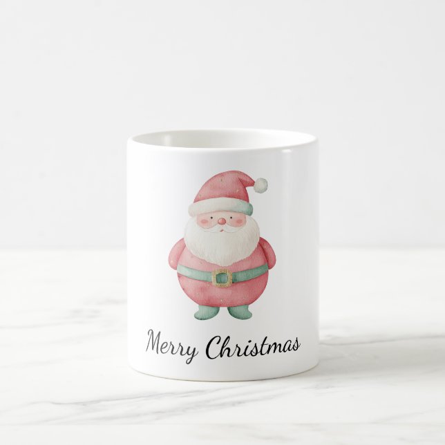 Merry Christmas Santa Claus Coffee Mug (Center)