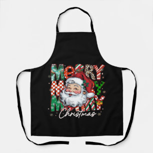 Merry Christmas Santa Claus Essential Apron
