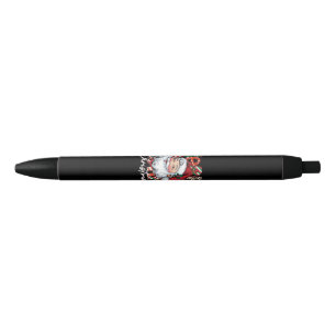 Merry Christmas Santa Claus Essential Black Ink Pen