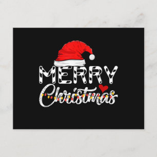 Merry Christmas Santa Claus Funny Family Enclosure Card