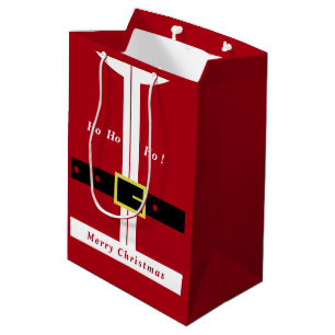 Merry Christmas Santa Claus Gift Bags - Funny