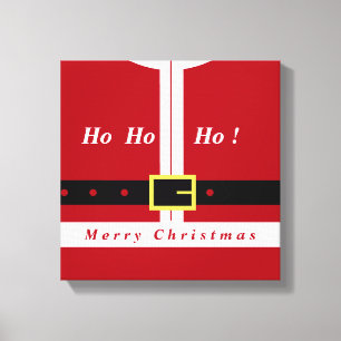 Merry Christmas - Santa Claus - Gifts For Everyone Canvas Print