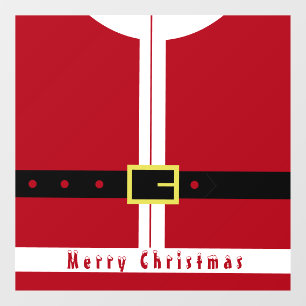 Merry Christmas - Santa Claus - Gifts For Everyone Window Cling