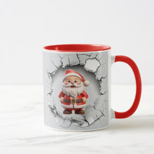 Merry Christmas Santa Claus Mug