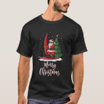 Merry Christmas Santa Claus Playing Windsurfing T-Shirt<br><div class="desc">Merry Christmas Santa Claus Playing Windsurfing</div>