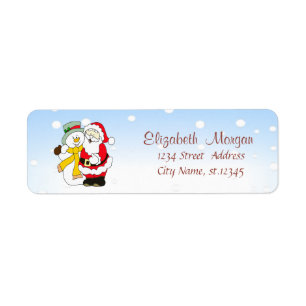 Merry Christmas,Santa Claus,Snowman