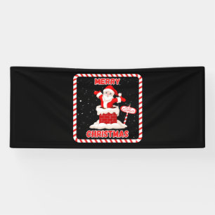 Merry Christmas Santa Collection 2.5x6 Vinyl Banner