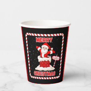 Merry Christmas Santa Collection Paper Cups