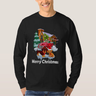 Merry Christmas Santa Dachshund Dog Christmas T-Shirt