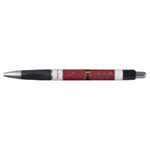 Merry Christmas-Santa Dazzling Red Outfit- Pen