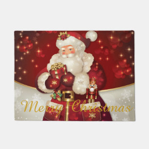 Merry Christmas Santa Doormat