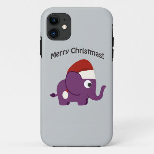 Merry Christmas! Santa Elephant iPhone 11 Case