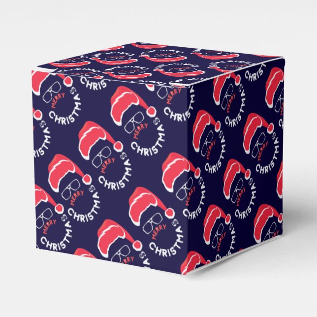 Merry Christmas Santa       Favour Boxes (Front Side)