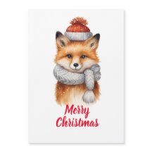 Merry Christmas Santa Fox