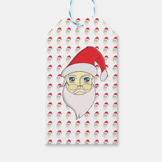 Merry Christmas Santa Gift Tags (Front)