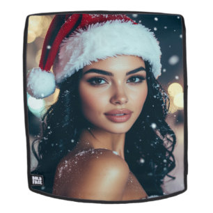 Merry Christmas - Santa Girl Backpack