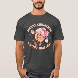 Merry Christmas Santa Ho Ho Ho Christmas Ball Orna T-Shirt