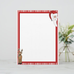 Merry Christmas Santa Letterhead
