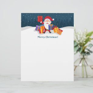 Merry Christmas Santa Letterhead