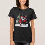 Merry Christmas Santa Playing Parkour Sport Lovers T-Shirt<br><div class="desc">Merry Christmas Santa Playing Parkour Sport Lovers</div>