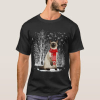 Merry Christmas Santa Ragdoll Siamese Cat Christma