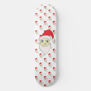 Merry Christmas Santa Skateboard