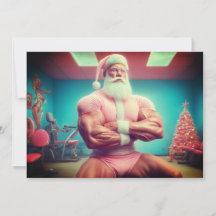 Merry Christmas | Santa Skipped Leg Day Never