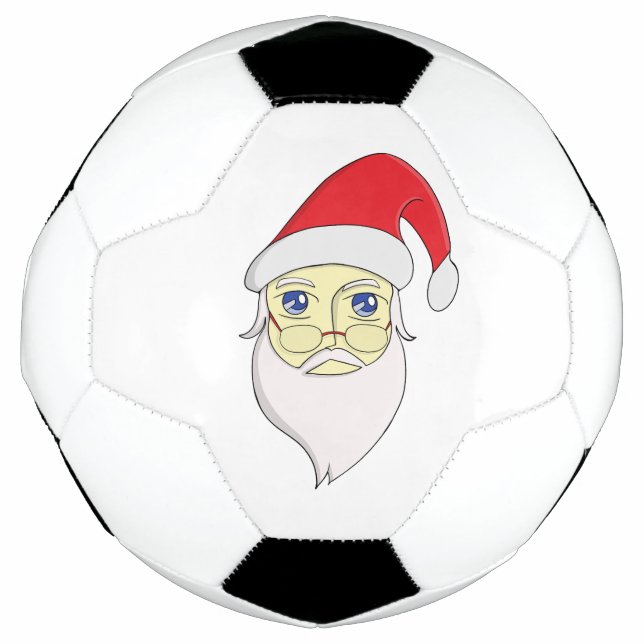 Merry Christmas Santa Soccer Ball (Front)