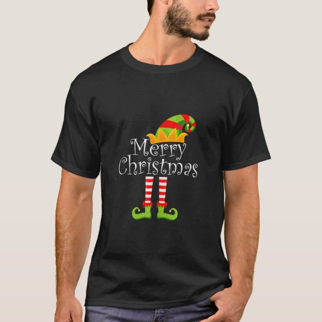 Merry Christmas Santa Squad Funny Xmas Gifts Boys  T-Shirt (Front)