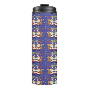 Merry Christmas Santa Thermal Tumbler