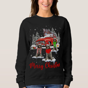 Merry Christmas Santa Wirehaired Pointing Griffon Sweatshirt