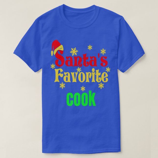 Merry christmas Santa's Favorite Full of christmas T-Shirt (Design Front)