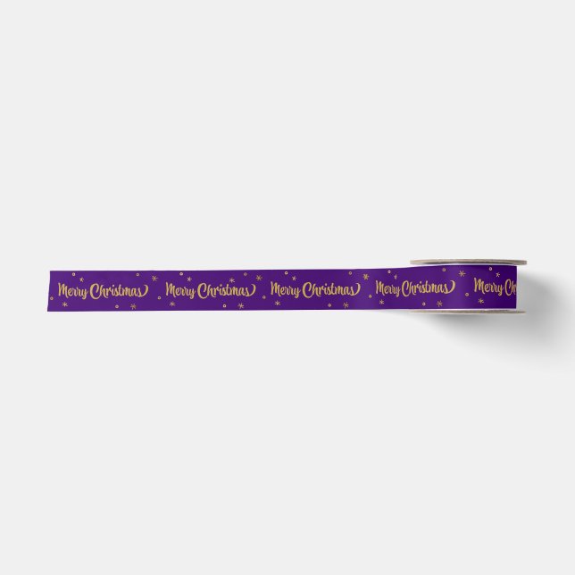 Merry Christmas Satin Ribbon (Front)
