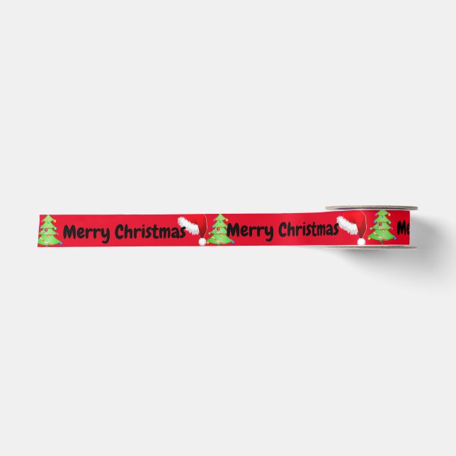 Merry Christmas Satin Ribbon (Front)