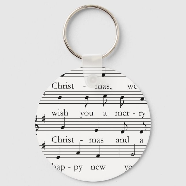 Merry Christmas Schlüsselanhänger Keychain (Front)
