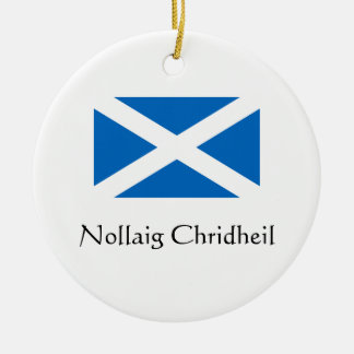 Merry Christmas Scotland Ornament