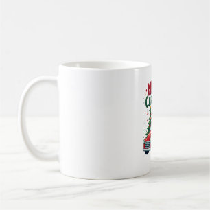 Merry Christmas Scottish Highland Cow Xmas Farm An Coffee Mug