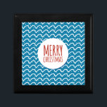 Merry Christmas Seamless Pattern Blue Texture Gift Box<br><div class="desc">Merry Christmas Seamless Pattern Blue Texture</div>