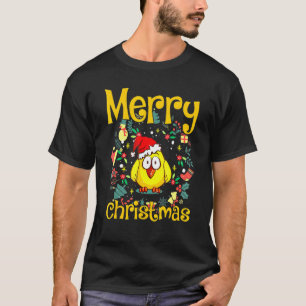 Merry Christmas Season Holidays Chicken Farmer Tha T-Shirt
