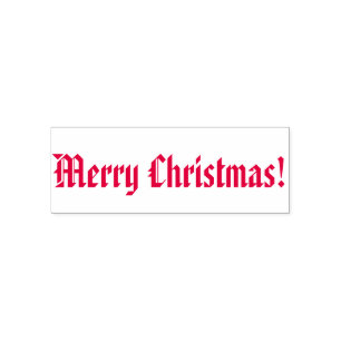 Merry Christmas Self Inking Stamp