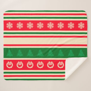 Merry Christmas Sherpa Blanket