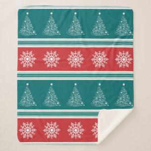 Merry Christmas Sherpa Blanket