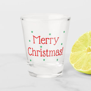 Merry Christmas Shot Glass