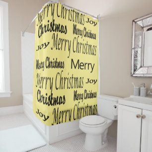 Merry Christmas Shower Curtain